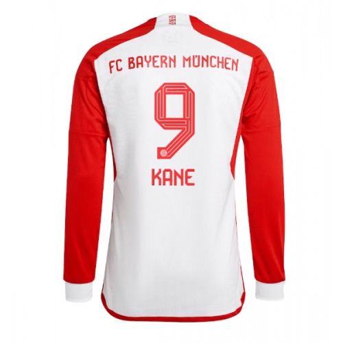 Maillot de foot Bayern Munich Harry Kane #9 Domicile 2023-24 Manche Longue